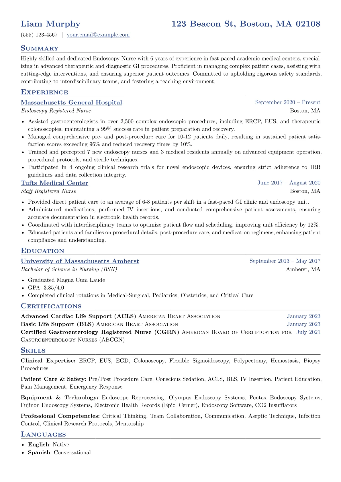 Endoscopy Nurse version - Page 1