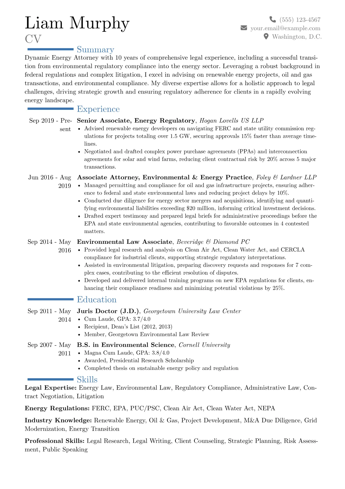 Career changer version - Page 1