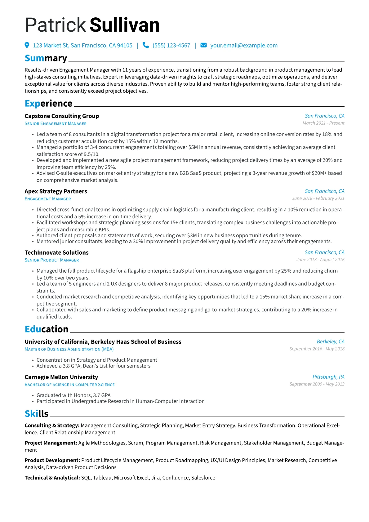 Career changer version - Page 1