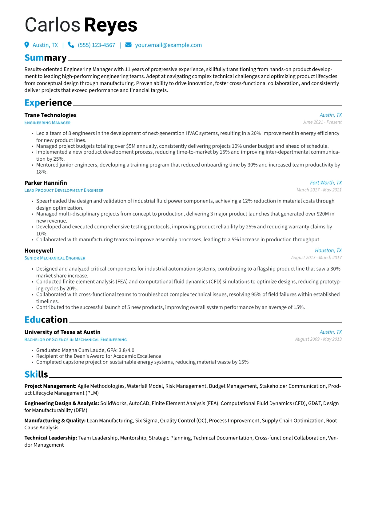 Career changer version - Page 1