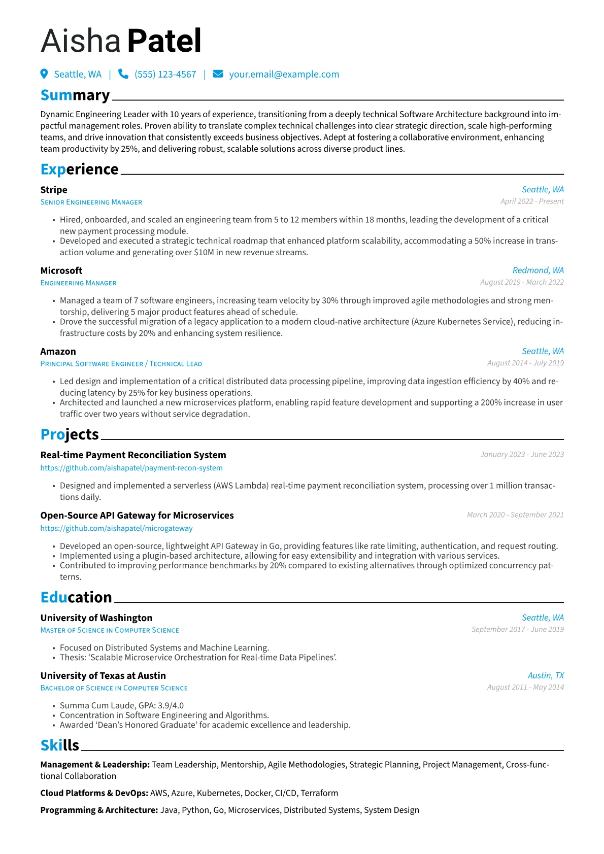 Career changer version - Page 1