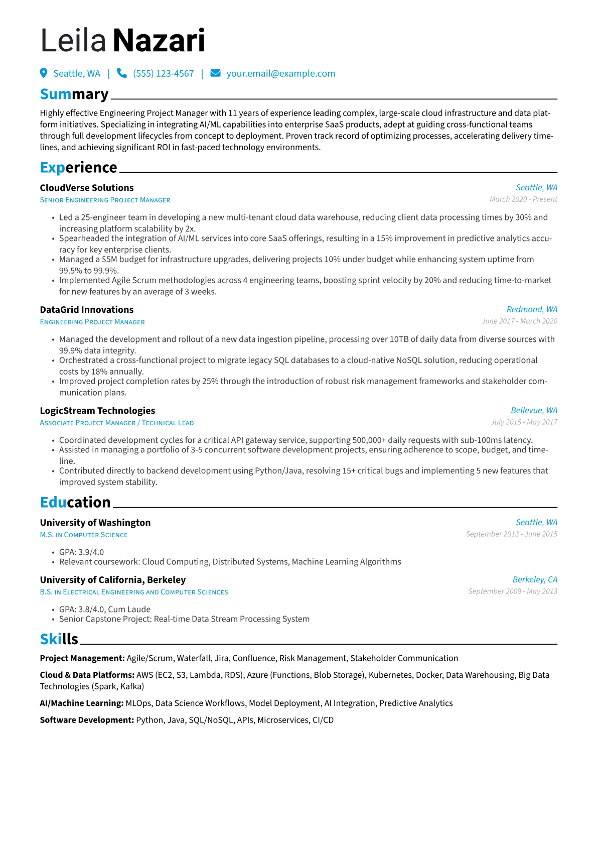 Cloud & Data Platform version - Page 1