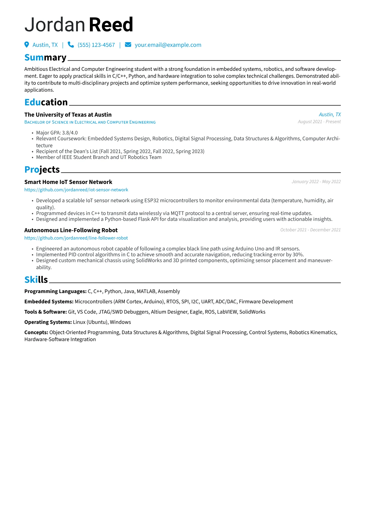 Electrical/Computer version - Page 1