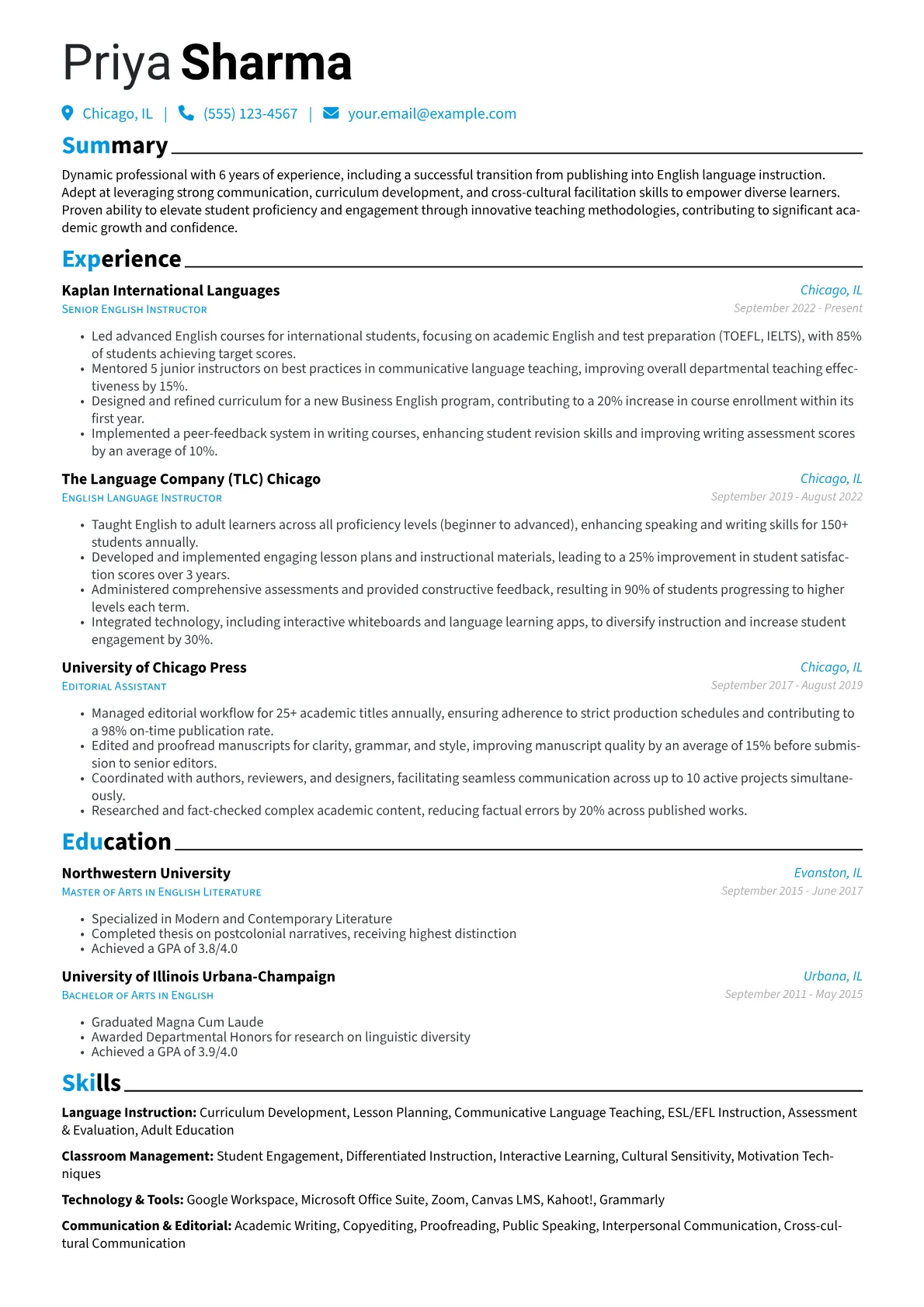 Career changer version - Page 1