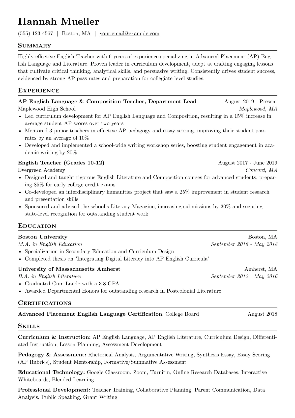 AP English Teacher version - Page 1
