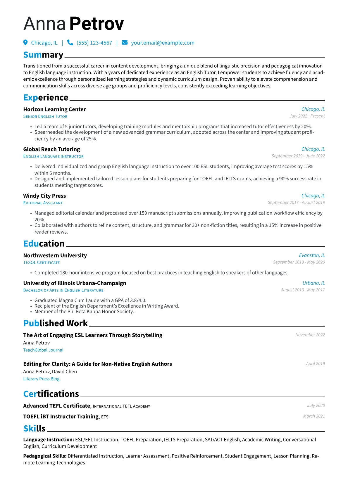 Career changer version - Page 1