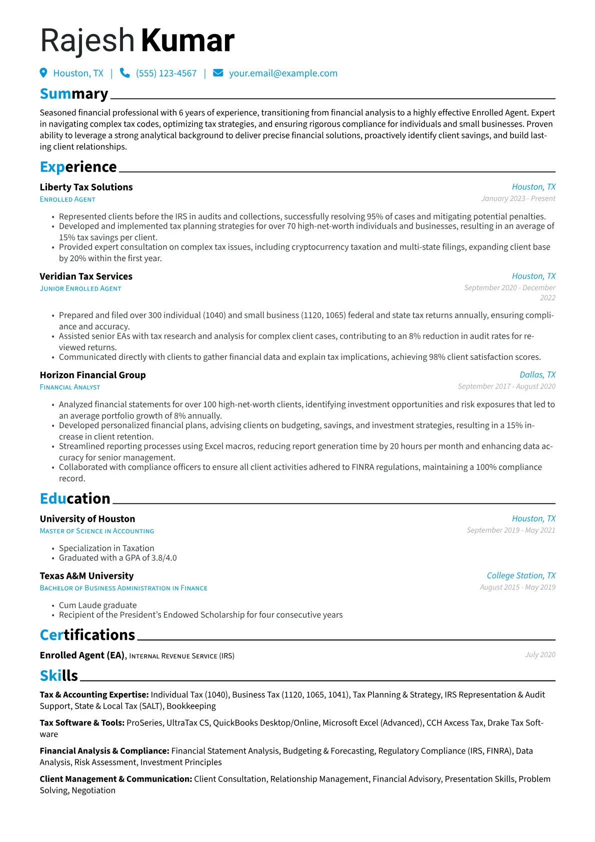 Career changer version - Page 1