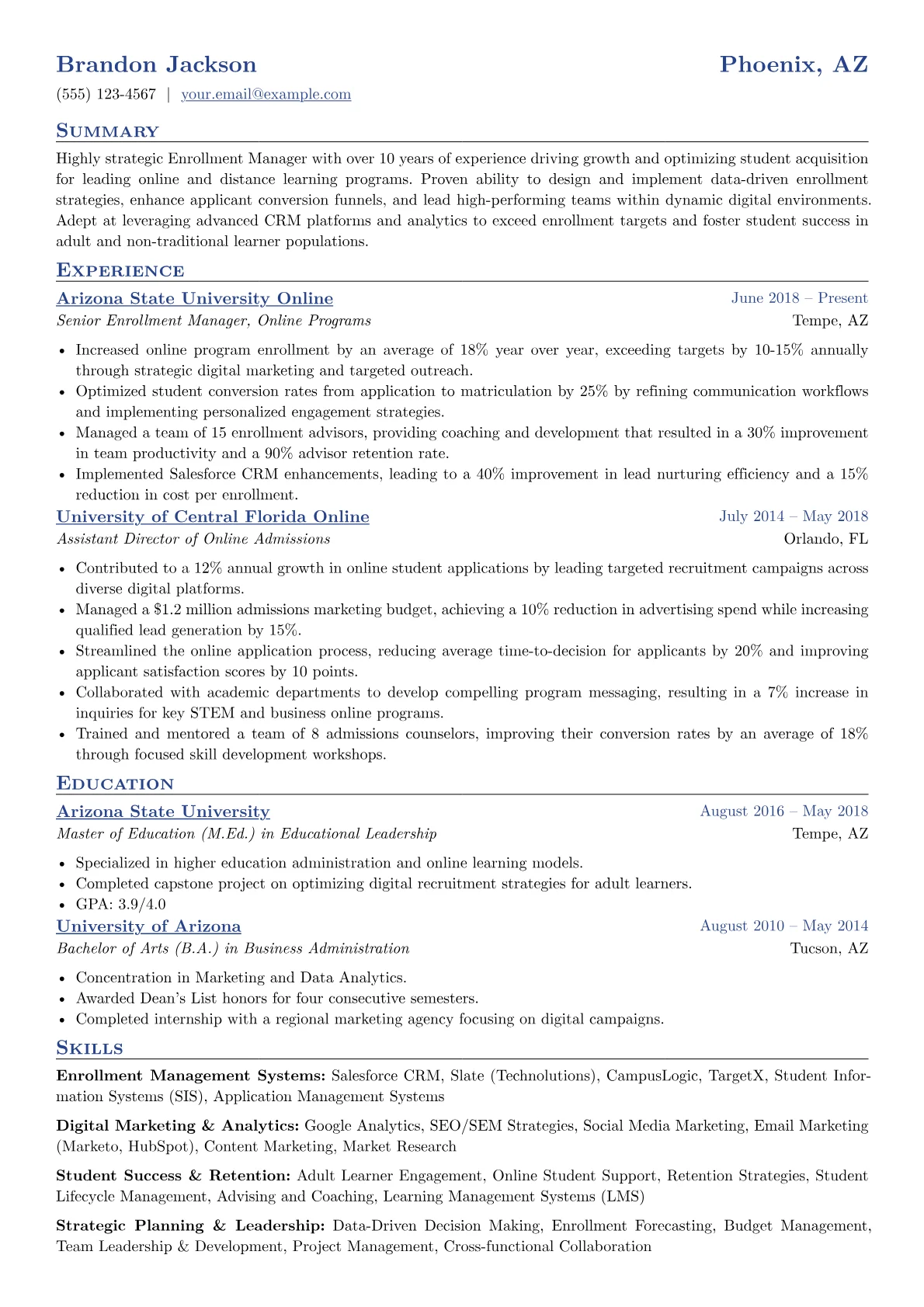 Online Education version - Page 1