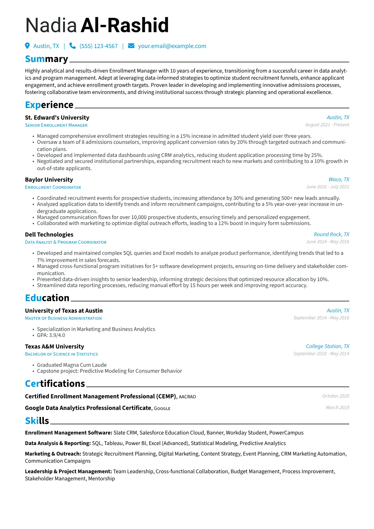 Career changer version - Page 1