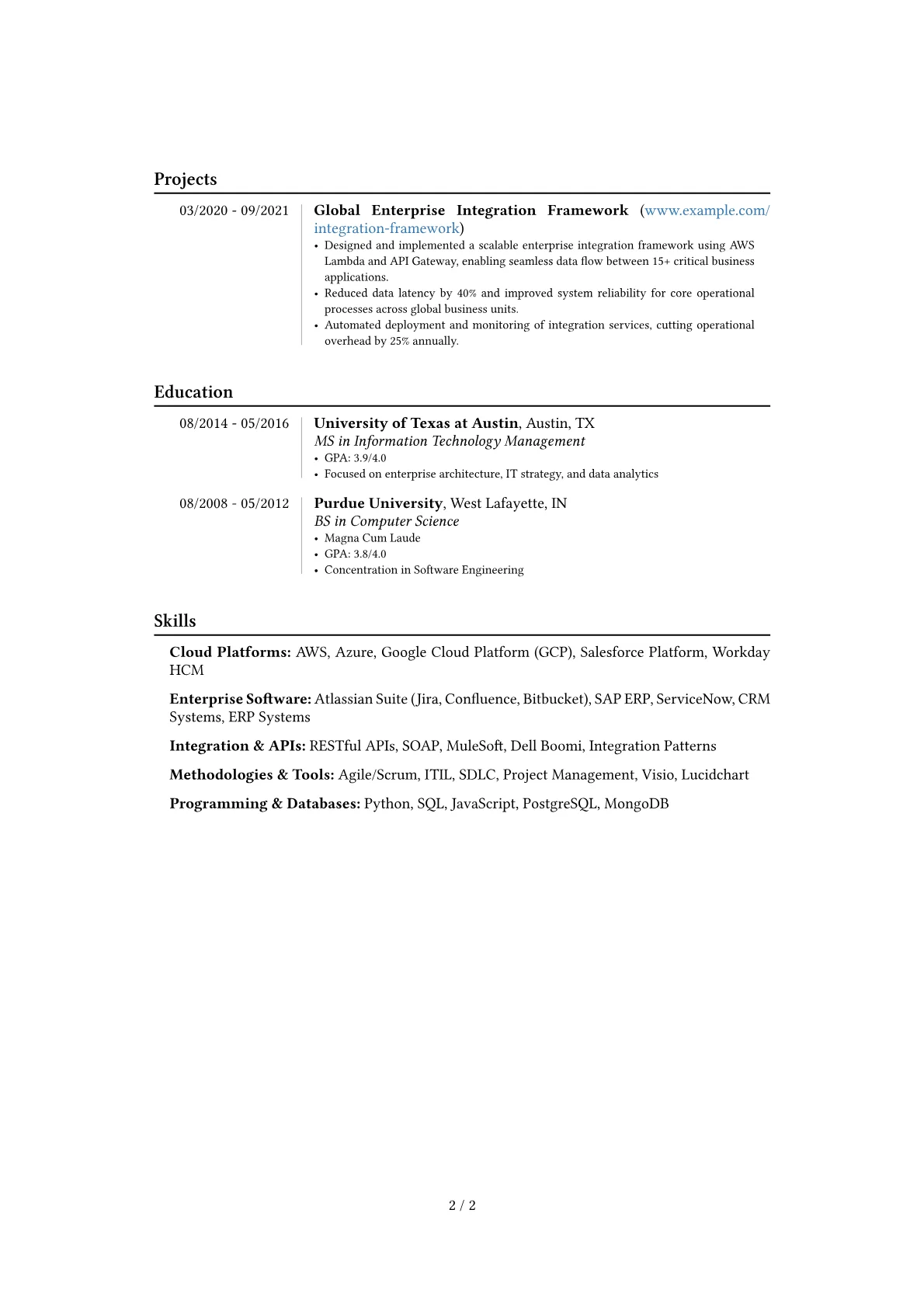 Career changer version - Page 2