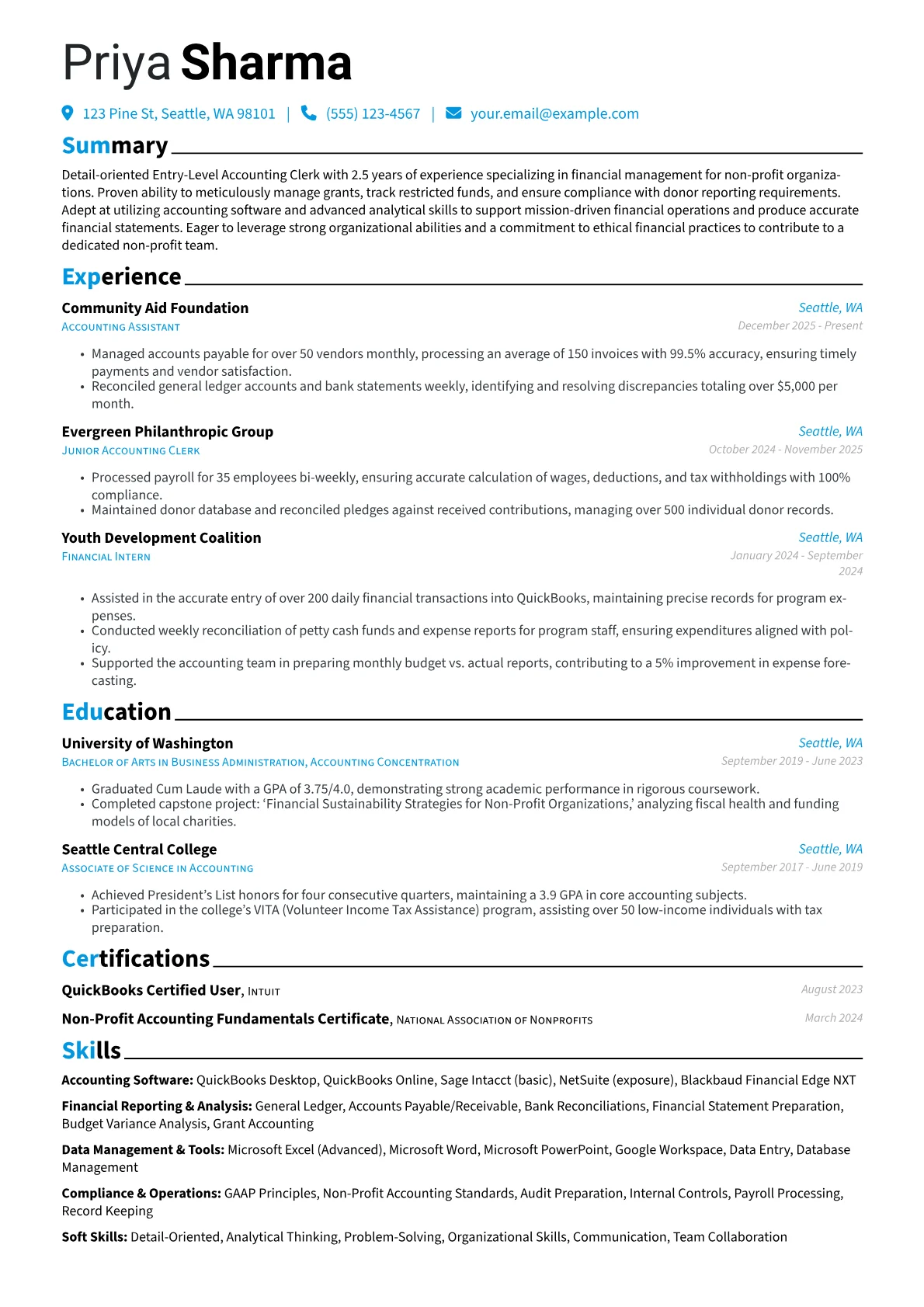 Entry-Level Accounting version - Page 1