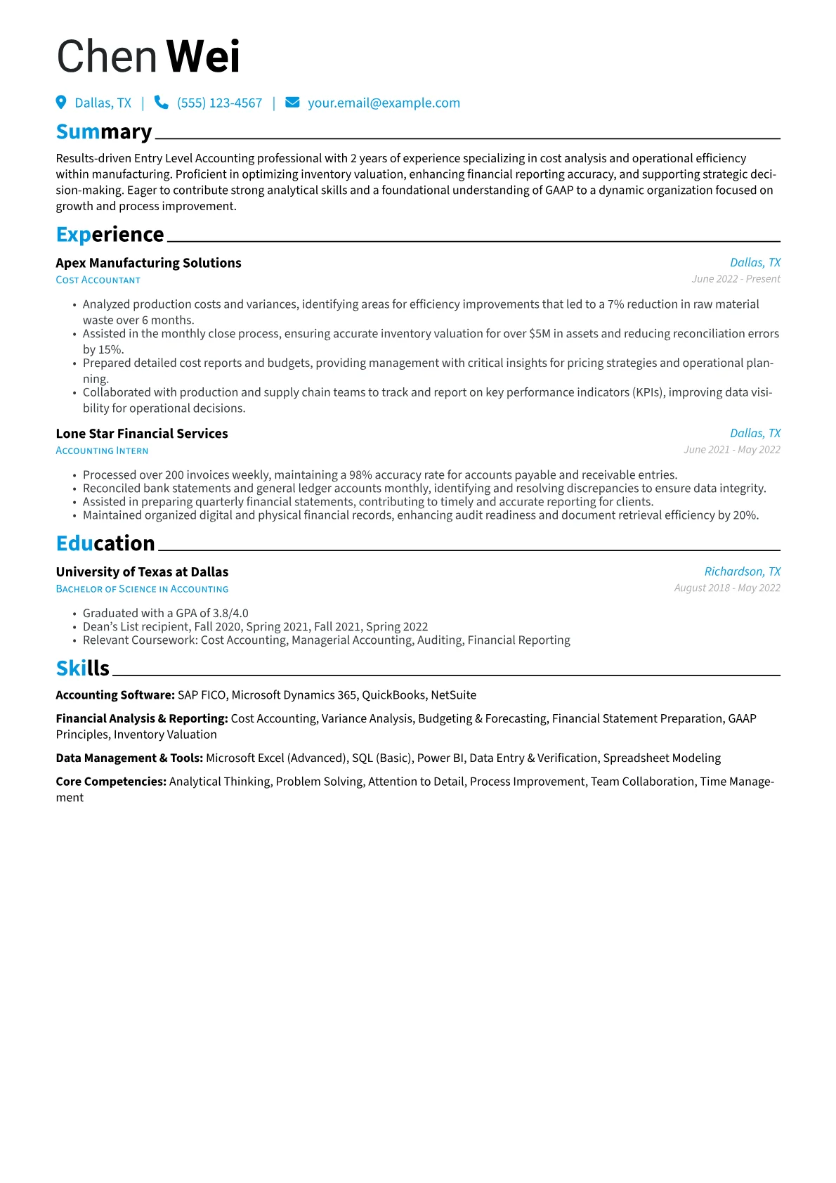 Entry Level Cost version - Page 1
