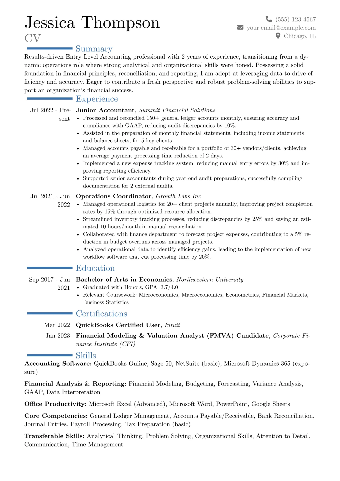 Career changer version - Page 1