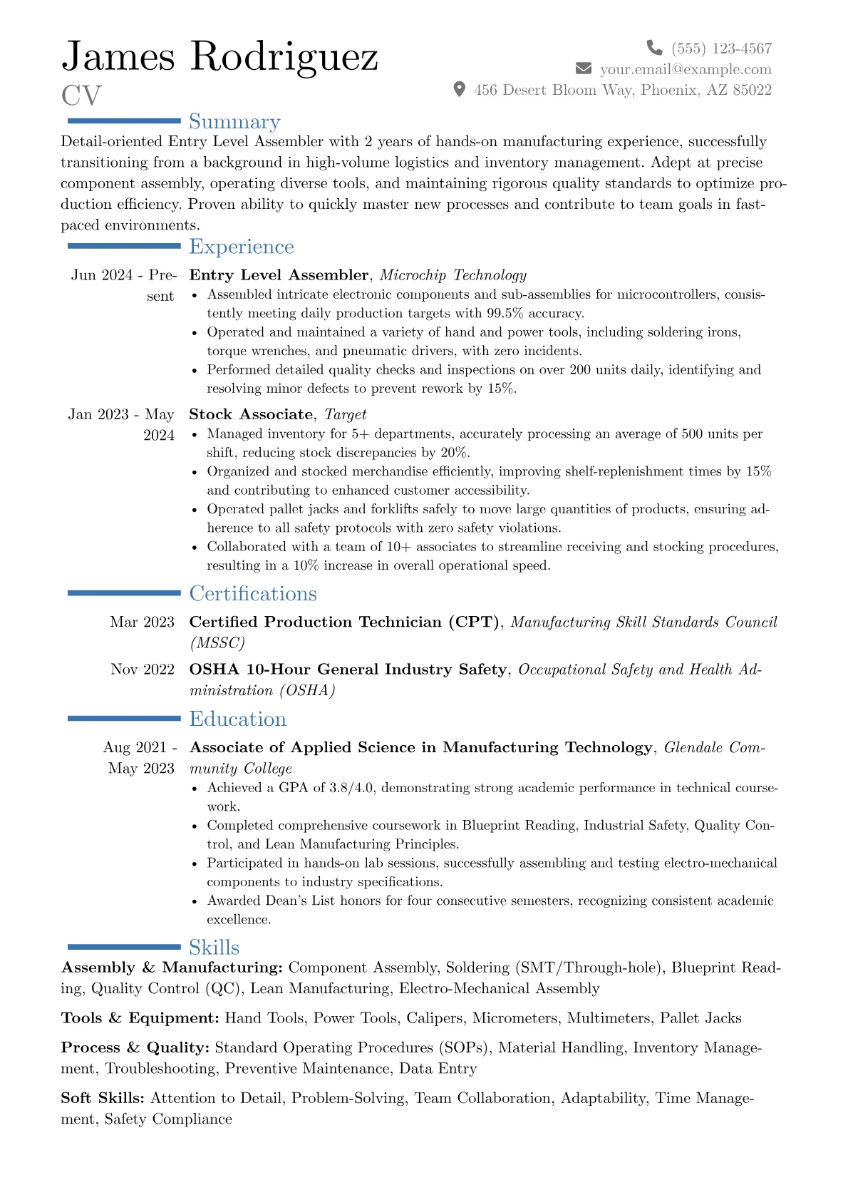 Career changer version - Page 1