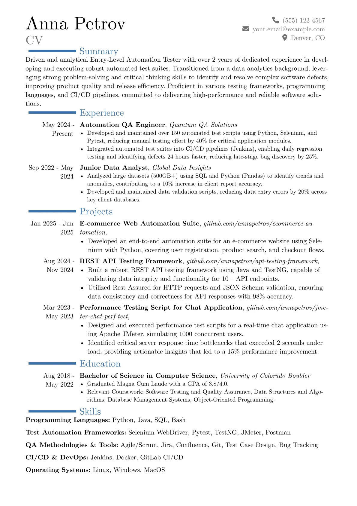 Career changer version - Page 1