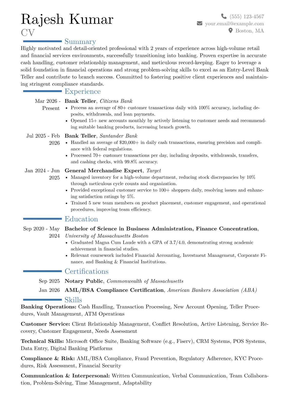 Career changer version - Page 1