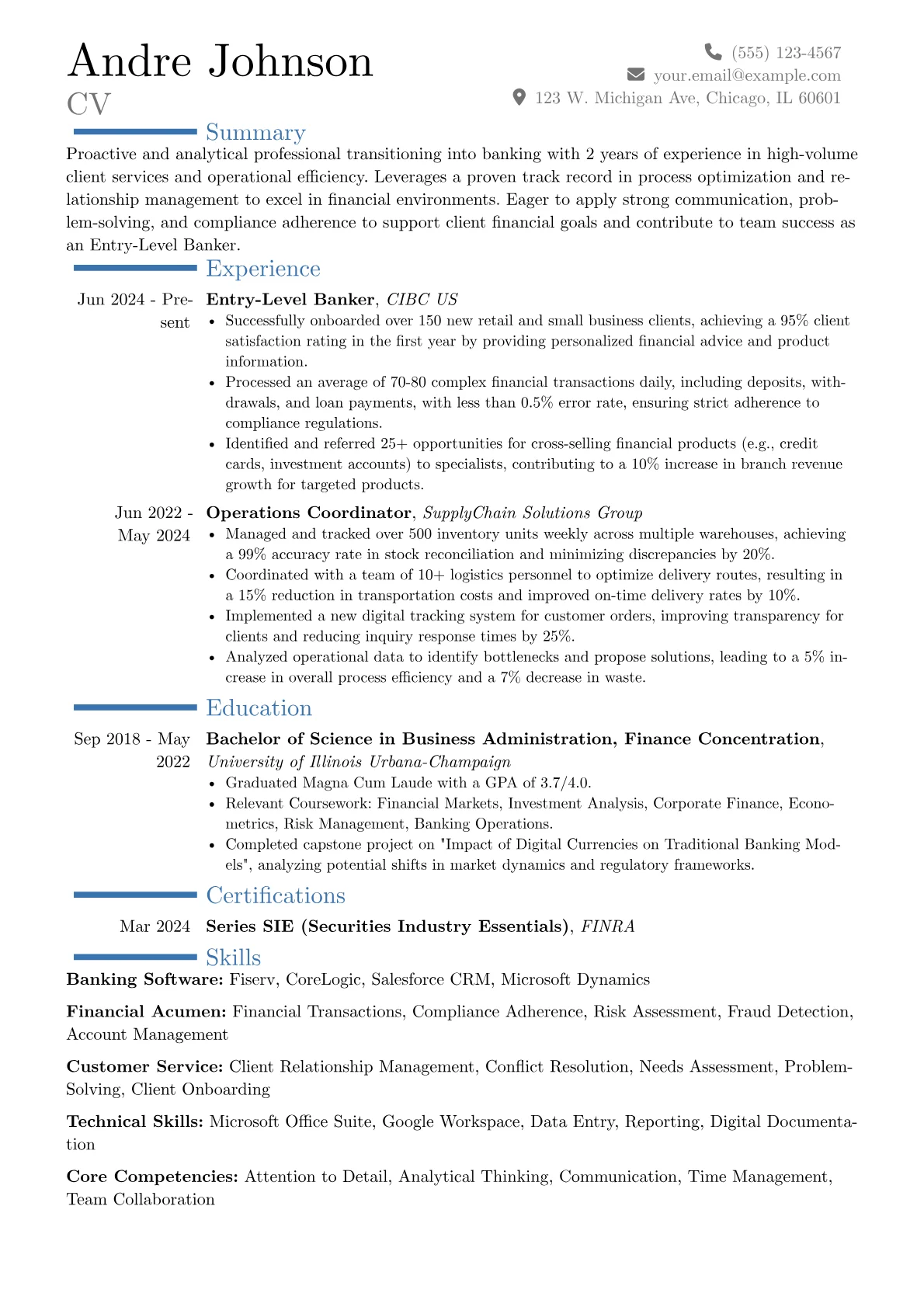 Career changer version - Page 1