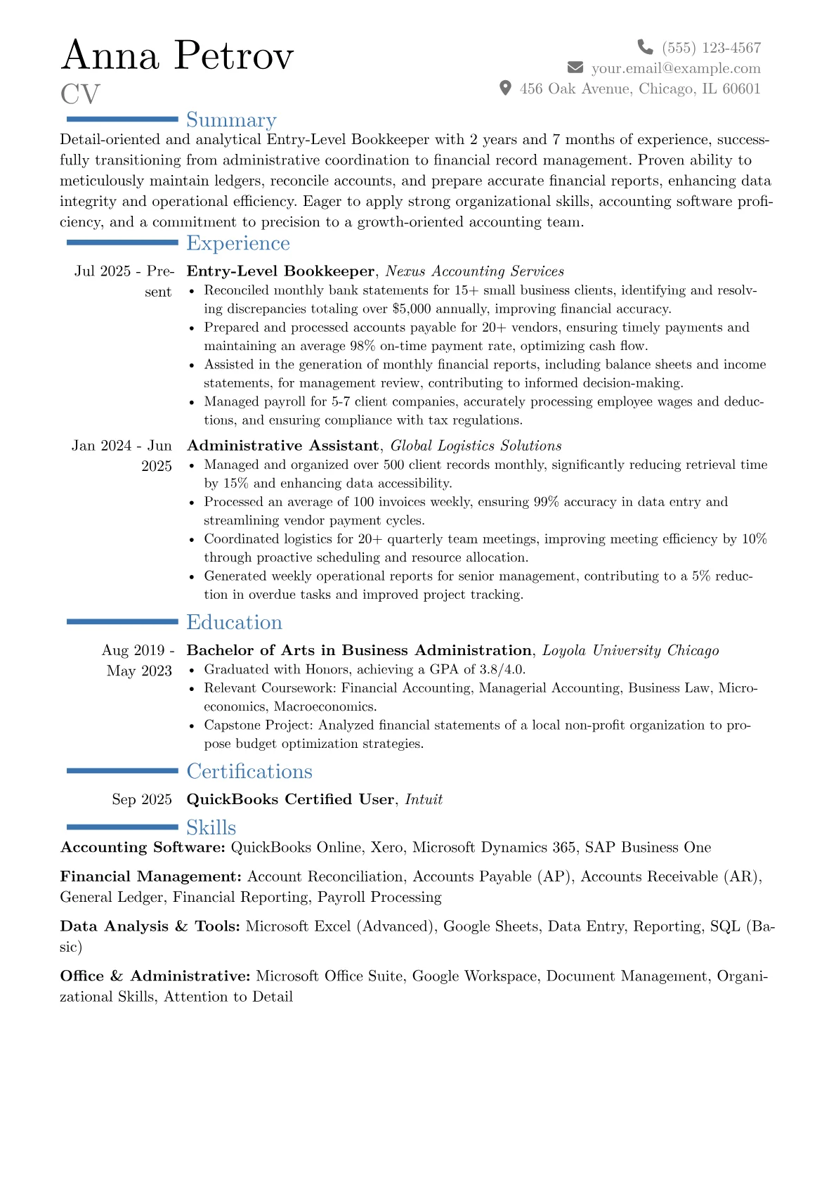 Career changer version - Page 1