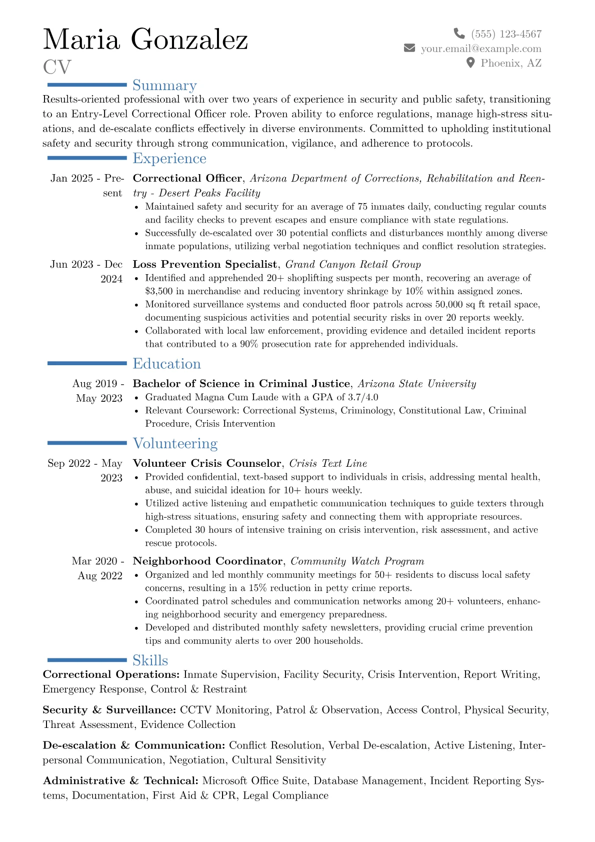 Career changer version - Page 1