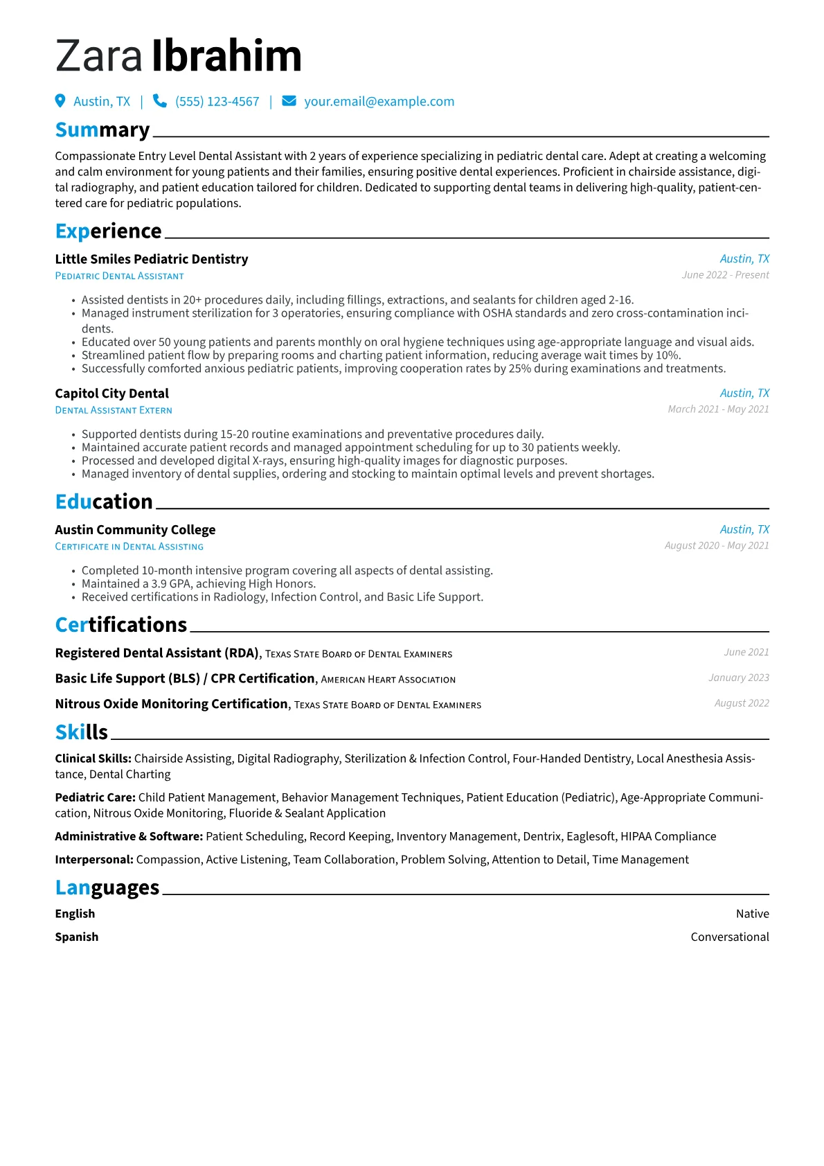 Pediatric Focus version - Page 1