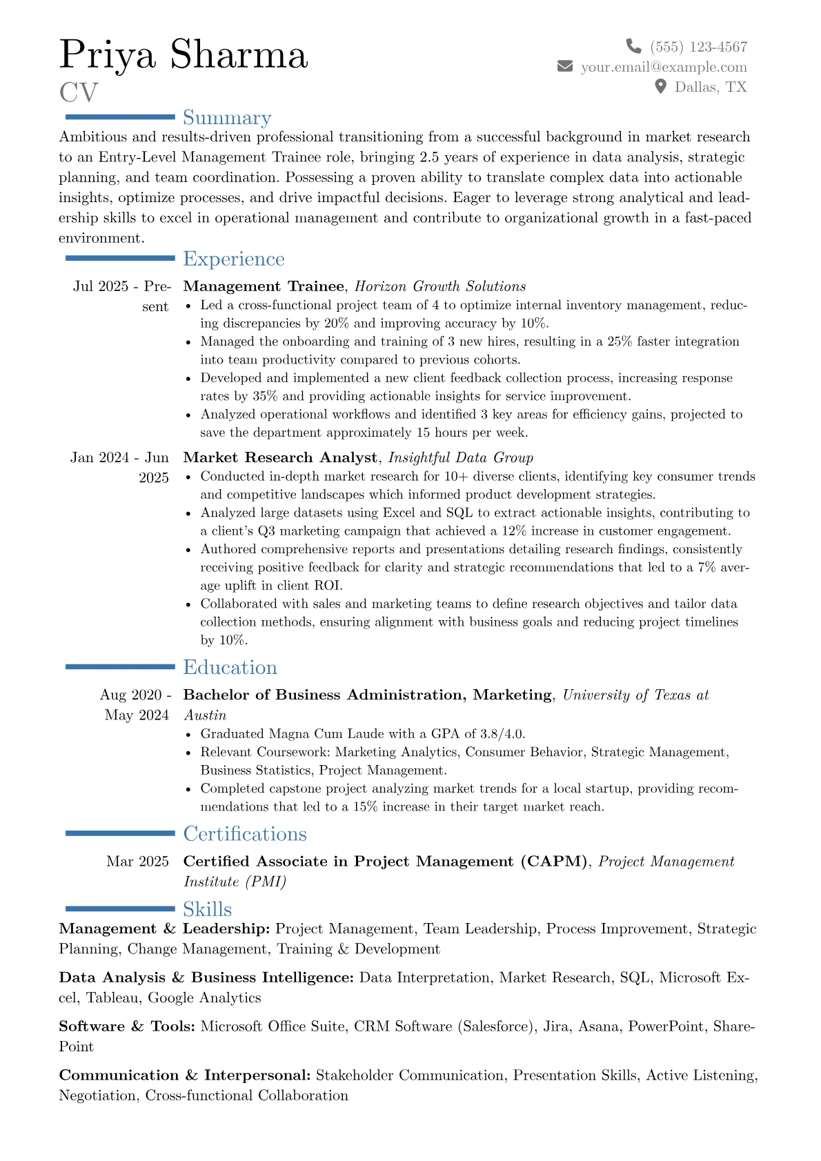 Career changer version - Page 1