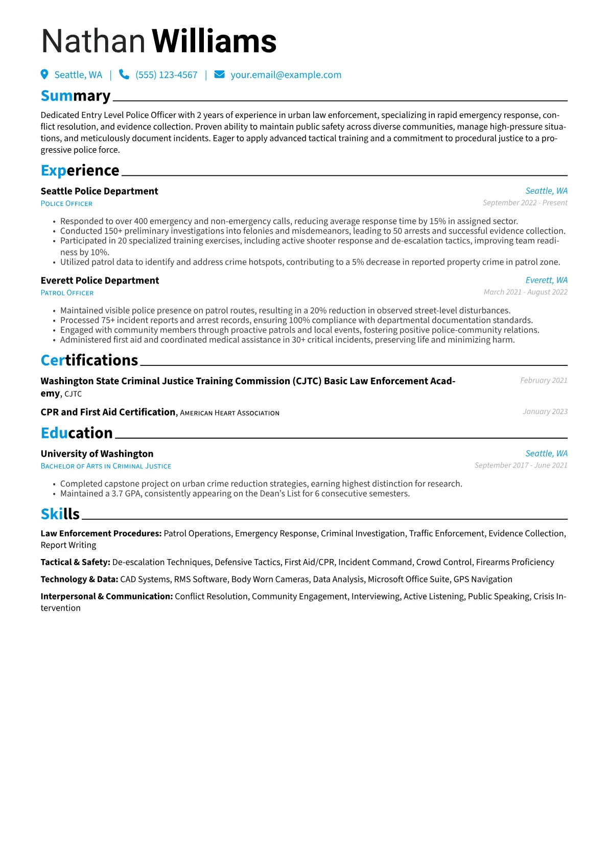 Urban Rapid Response version - Page 1