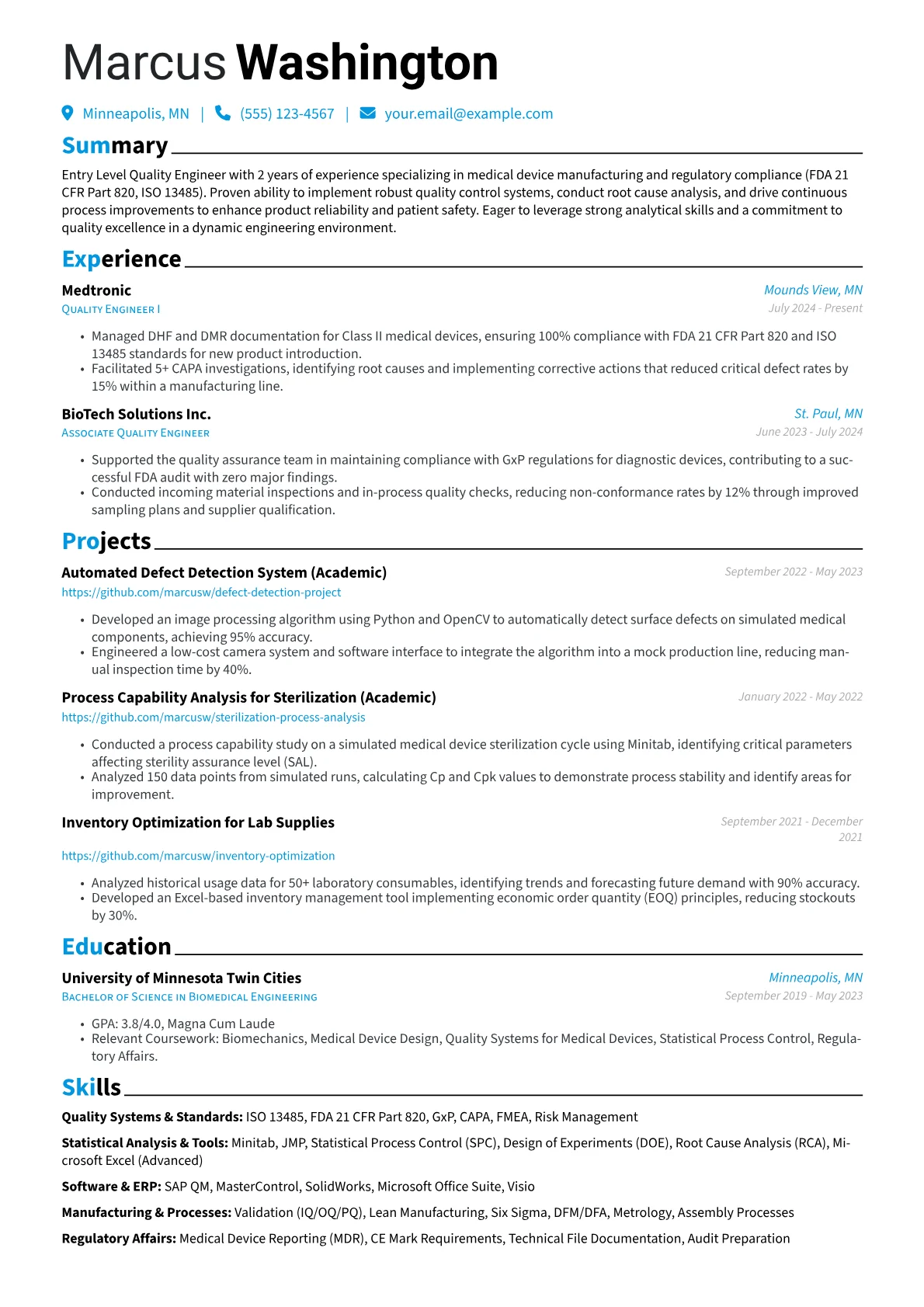 Medical Device Quality version - Page 1