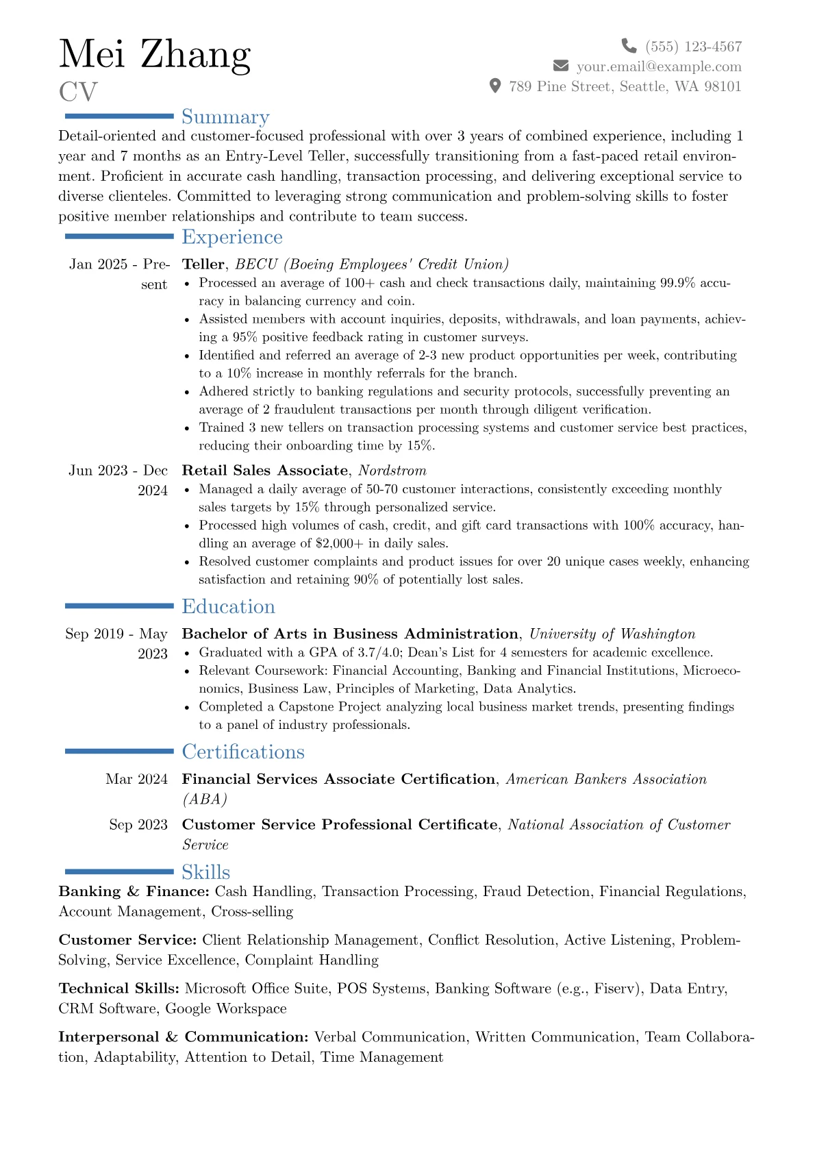 Career changer version - Page 1