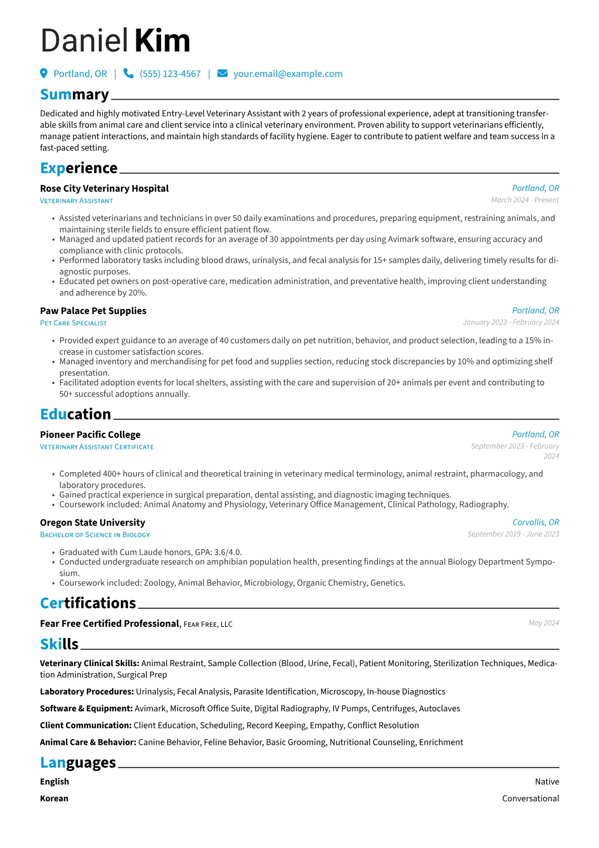 Career changer version - Page 1