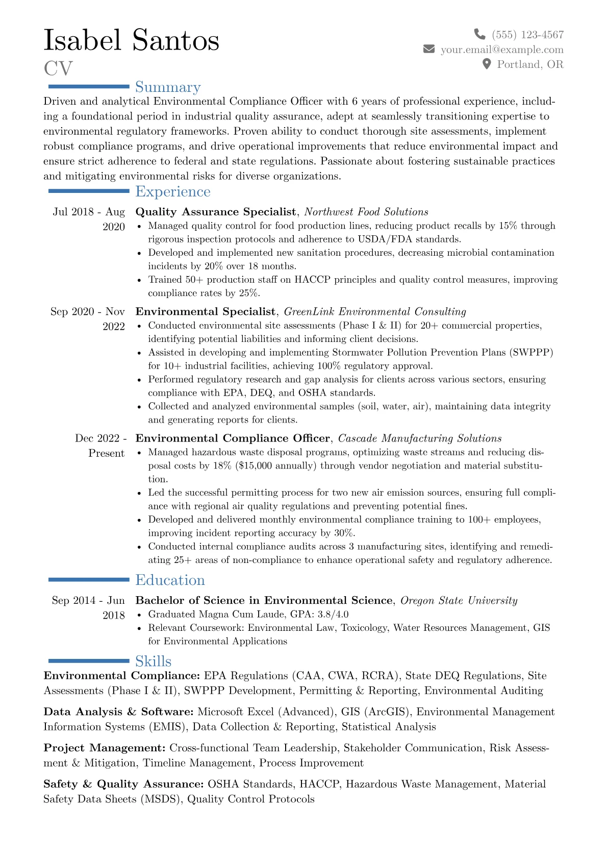 Career changer version - Page 1