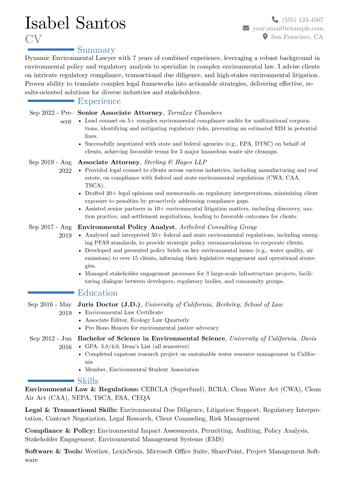 Career changer version - Page 1