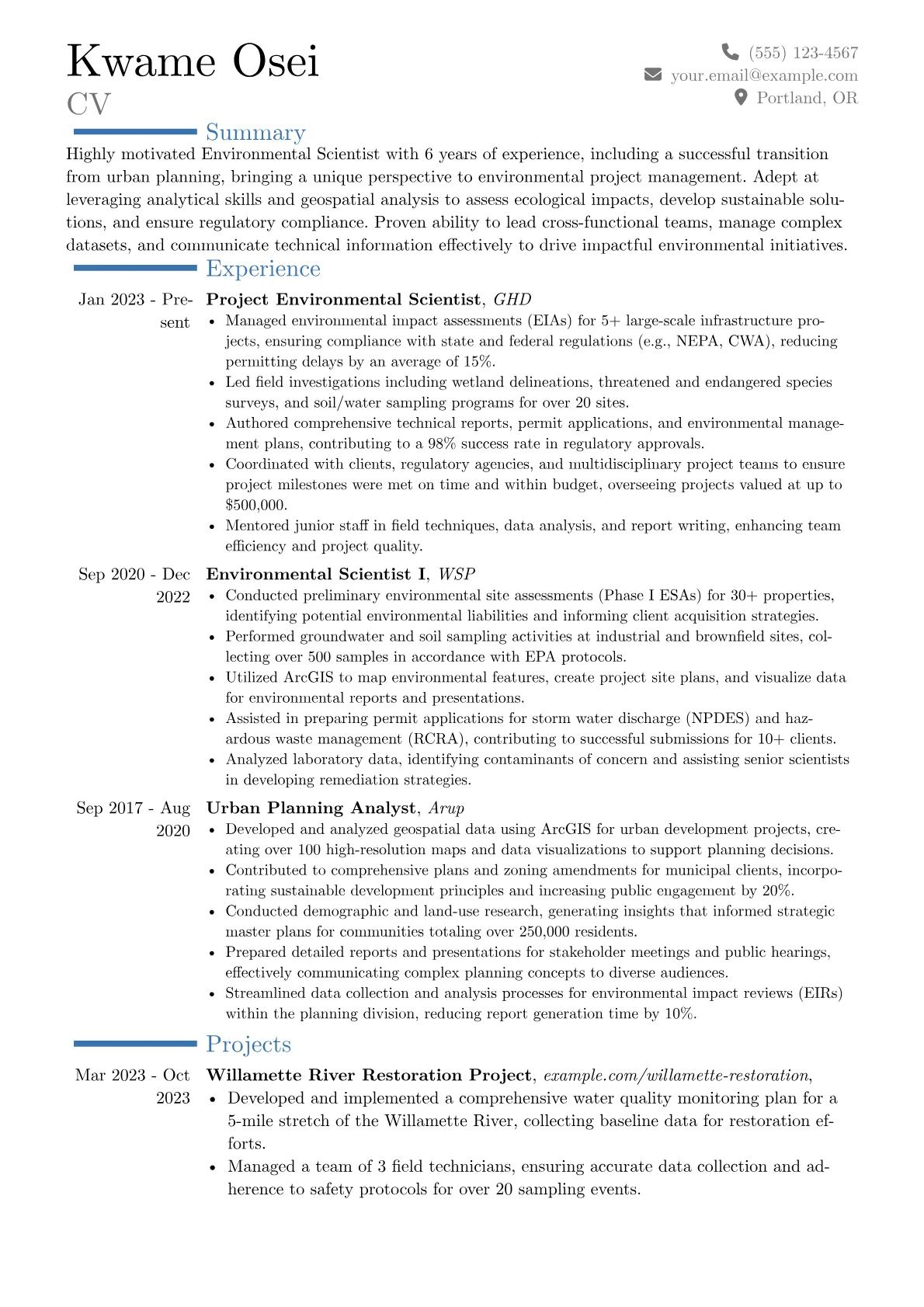 Career changer version - Page 1