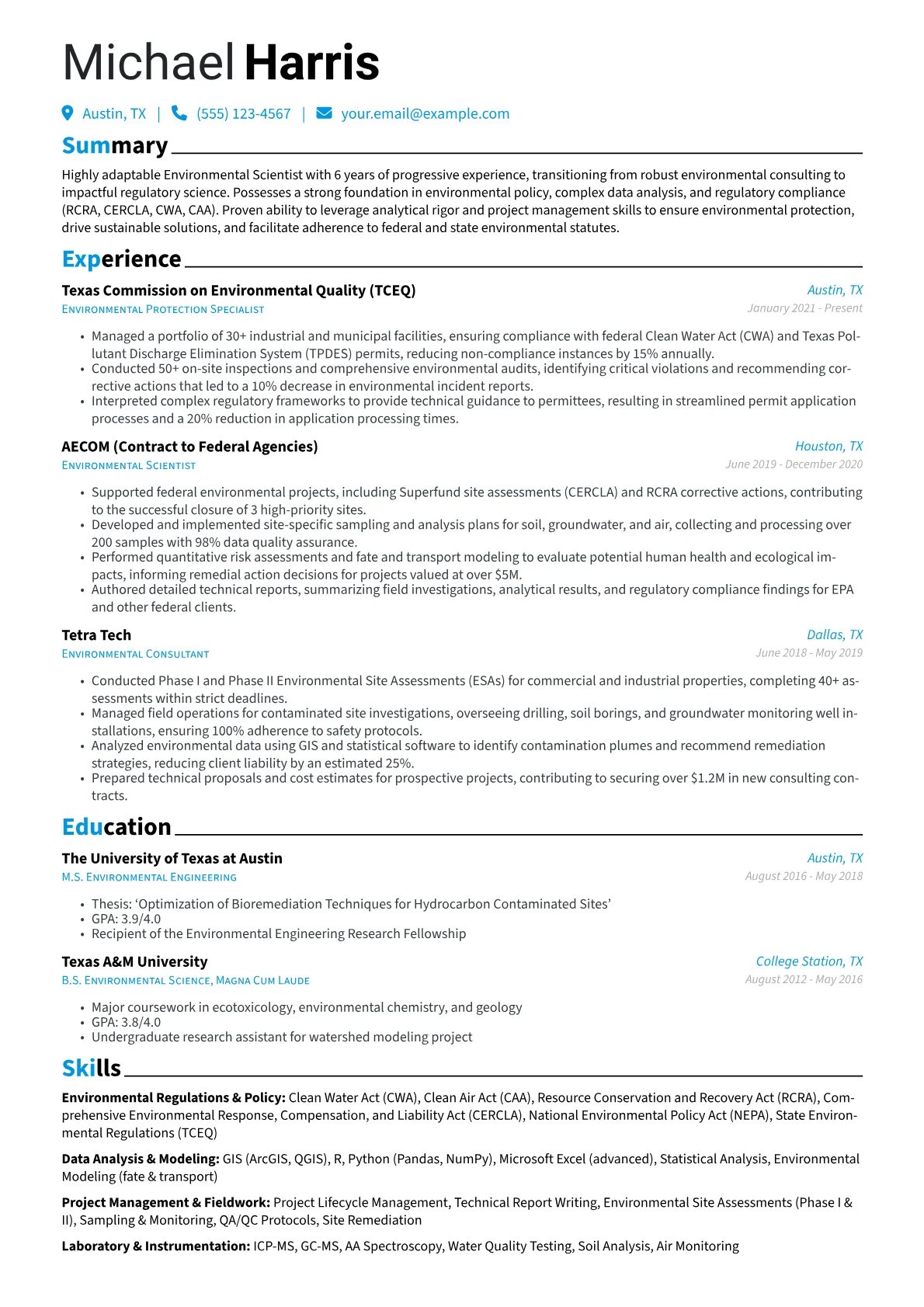 Career changer version - Page 1