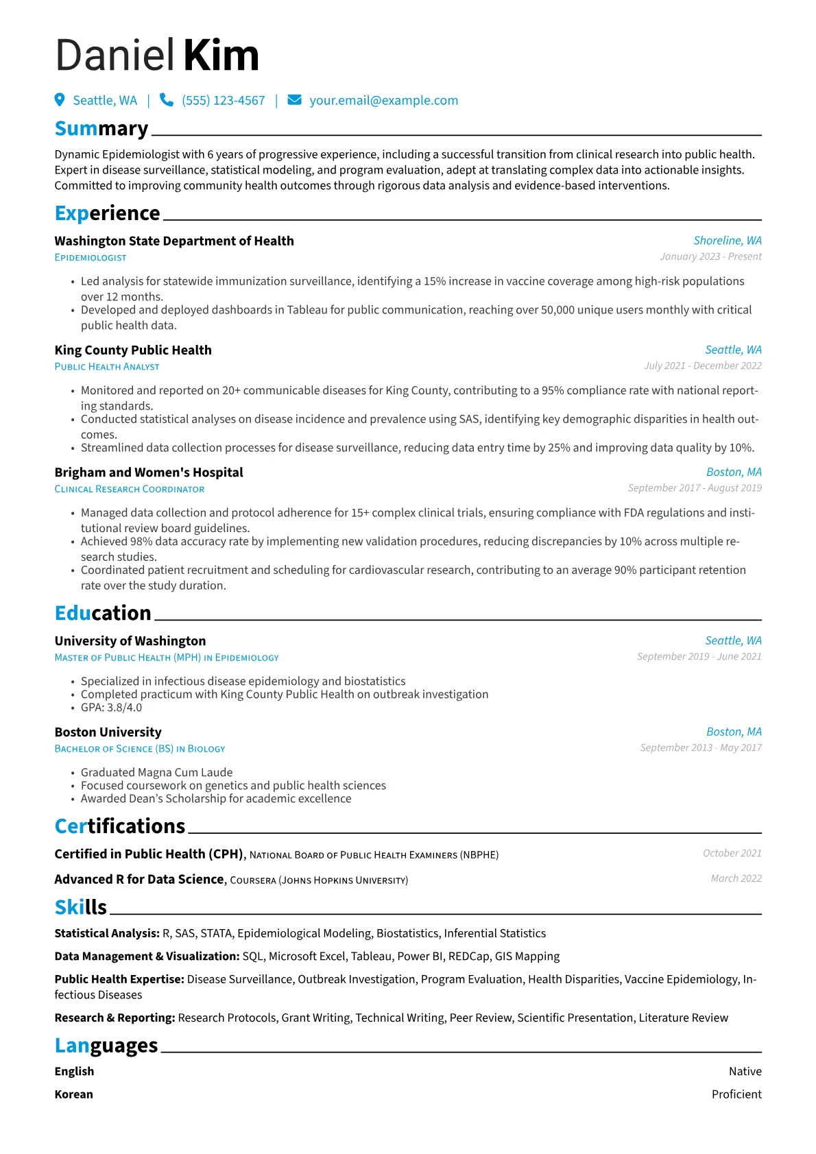 Career changer version - Page 1