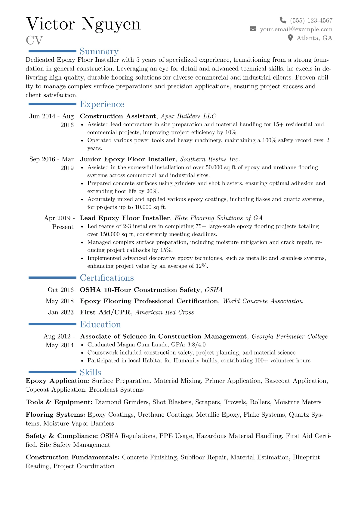 Career changer version - Page 1