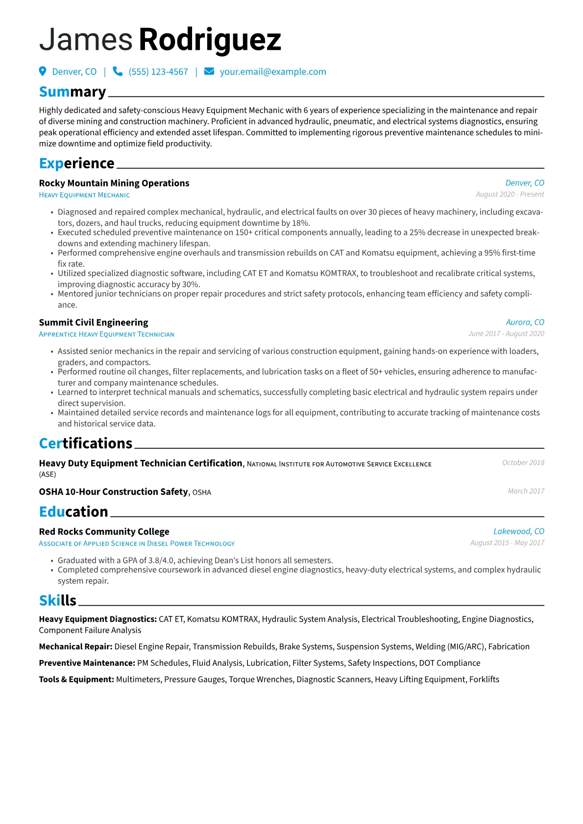 Heavy Equipment version - Page 1