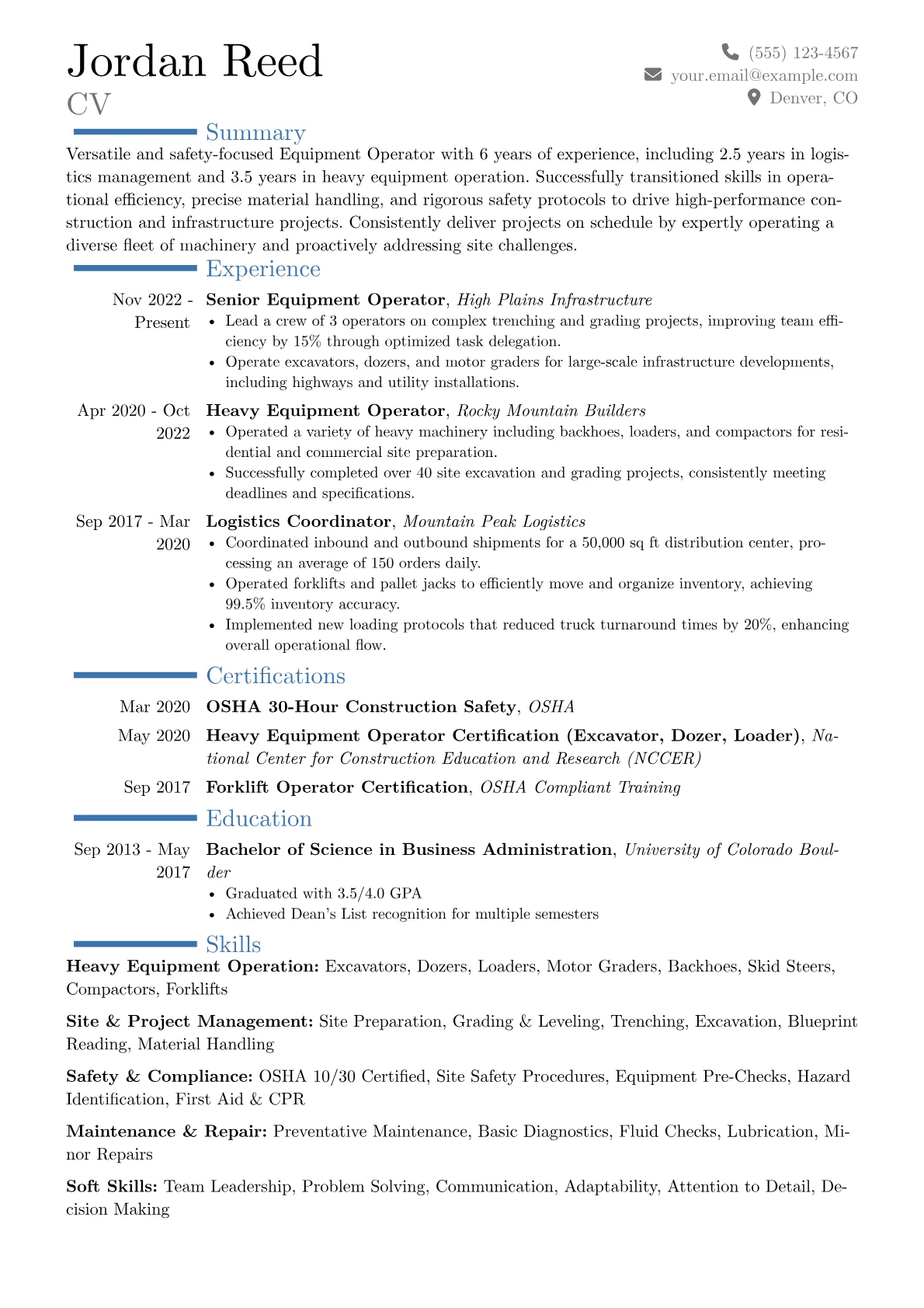 Career changer version - Page 1