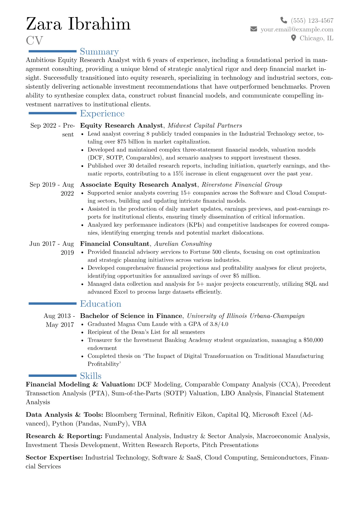 Career changer version - Page 1