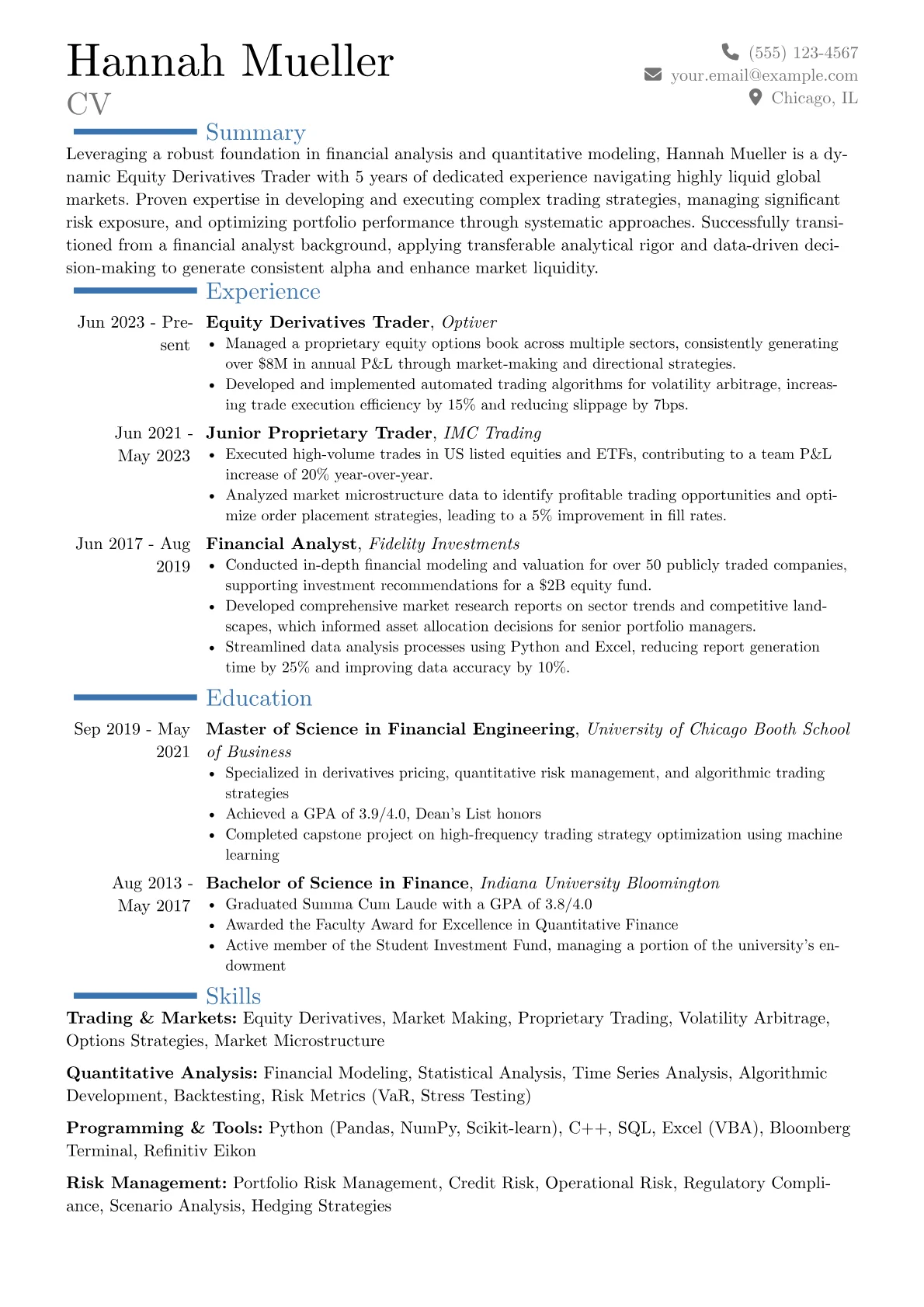 Career changer version - Page 1