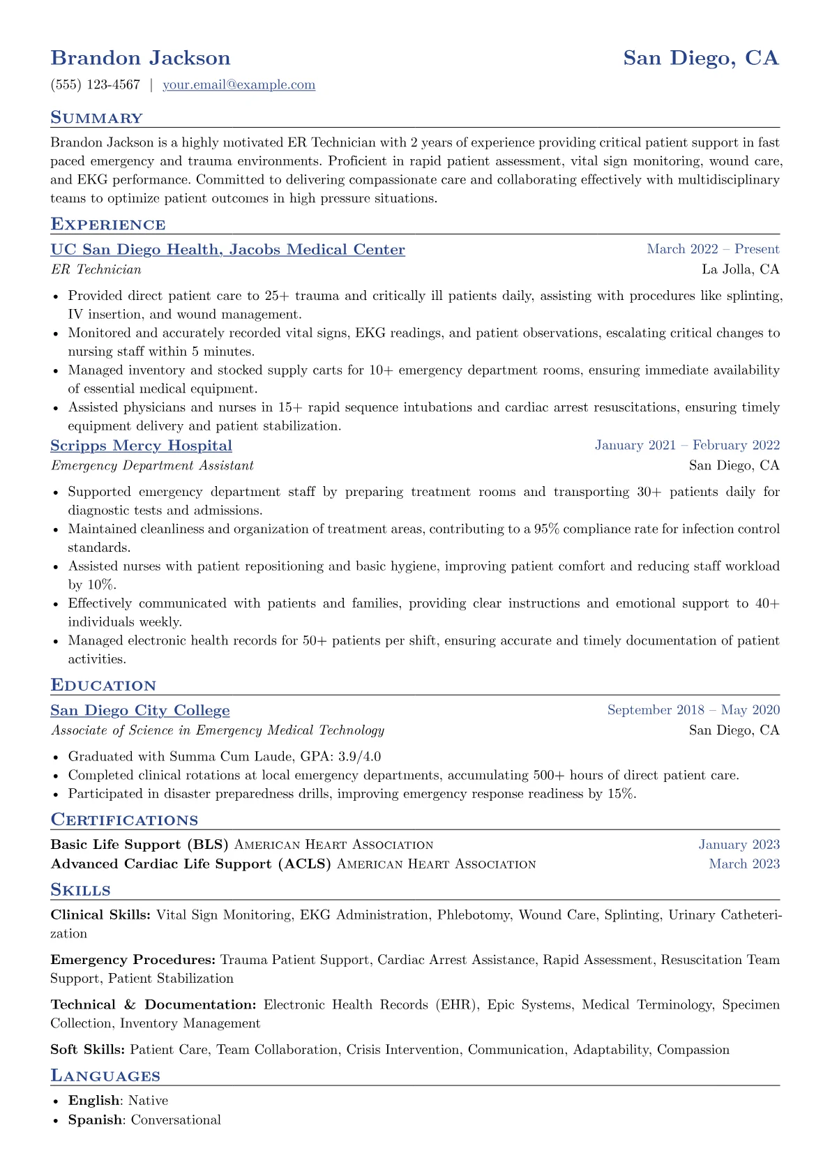 Trauma Center ER version - Page 1