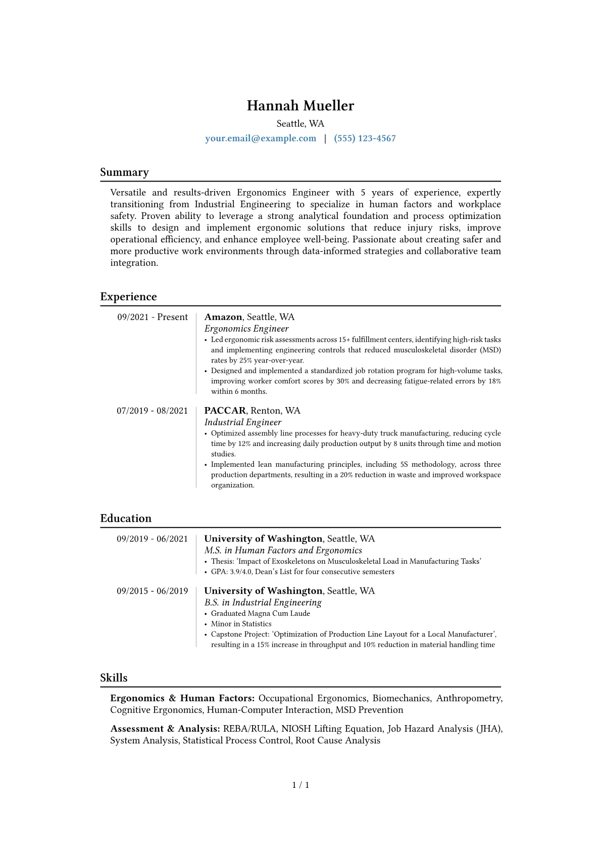 Career changer version - Page 1