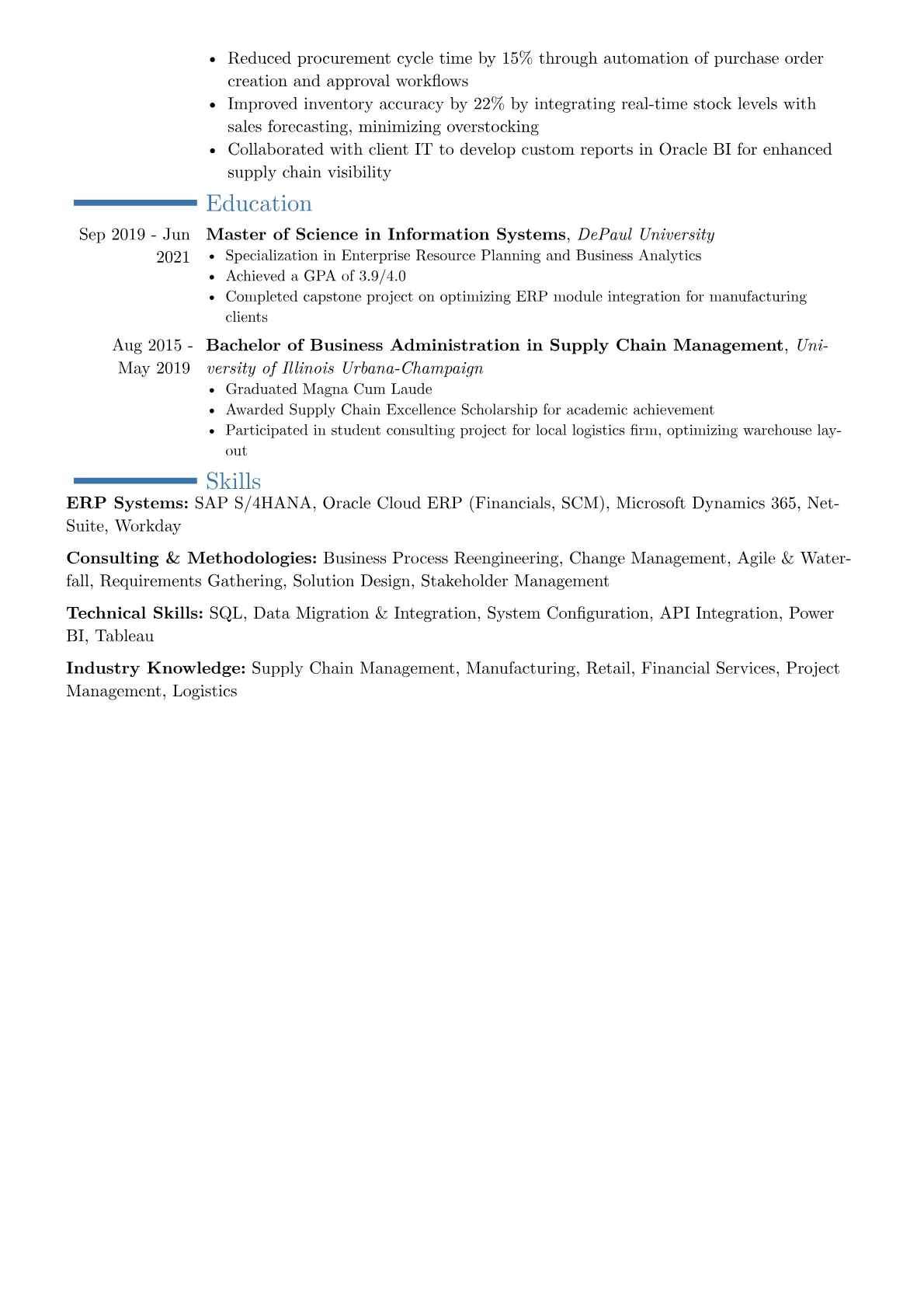 Career changer version - Page 2