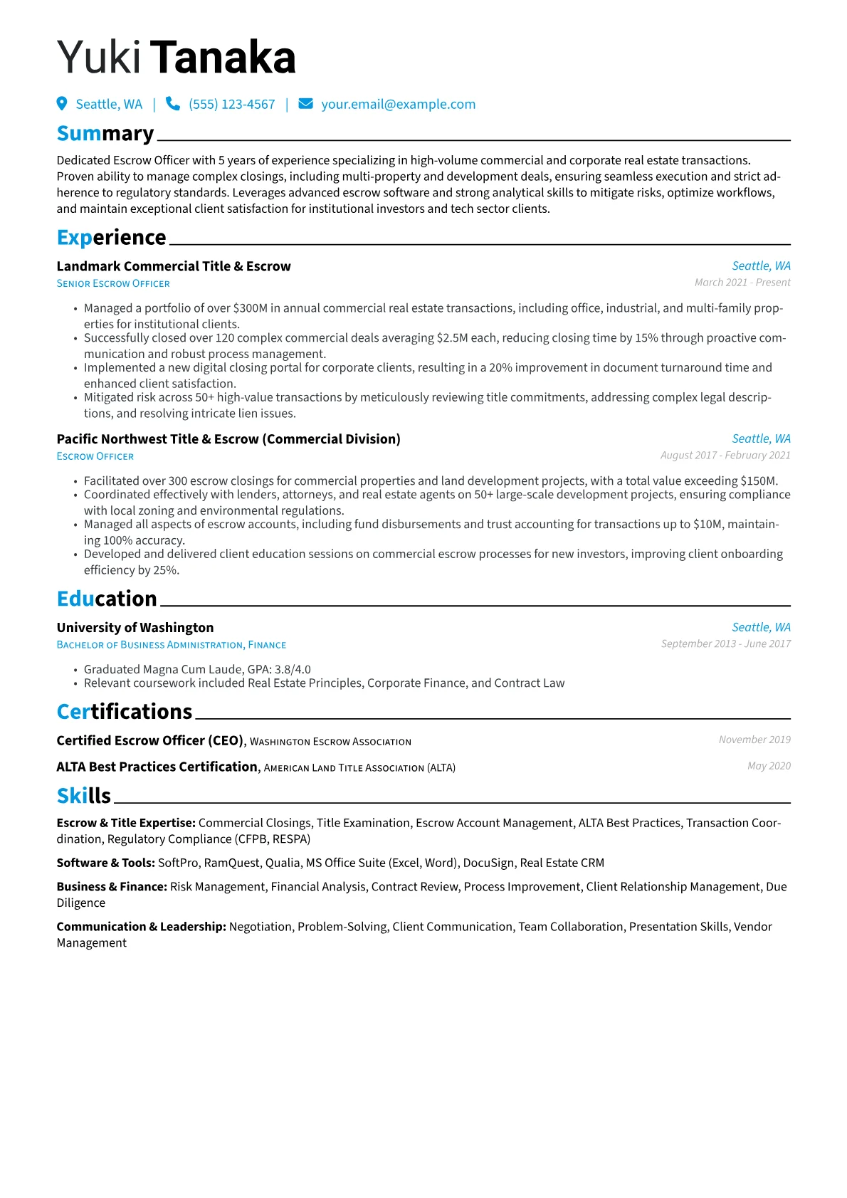Commercial & Corporate version - Page 1