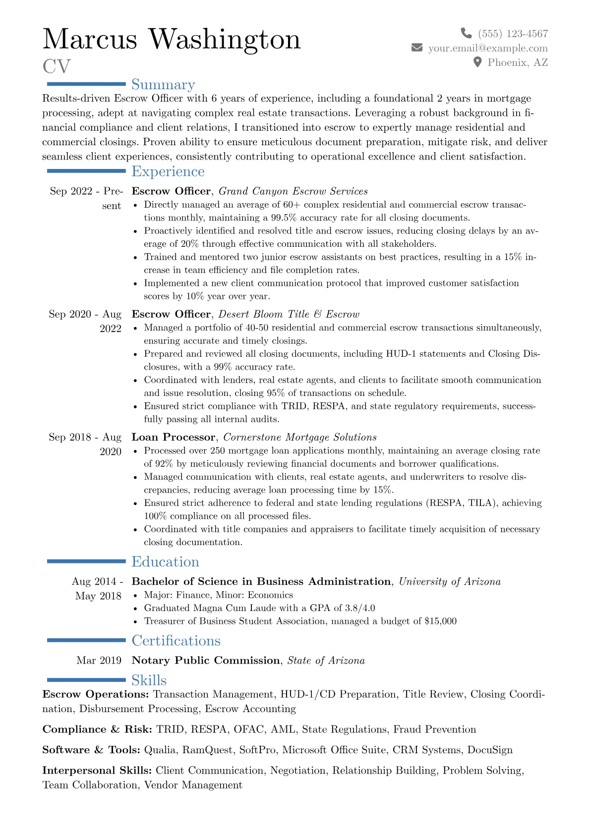 Career changer version - Page 1