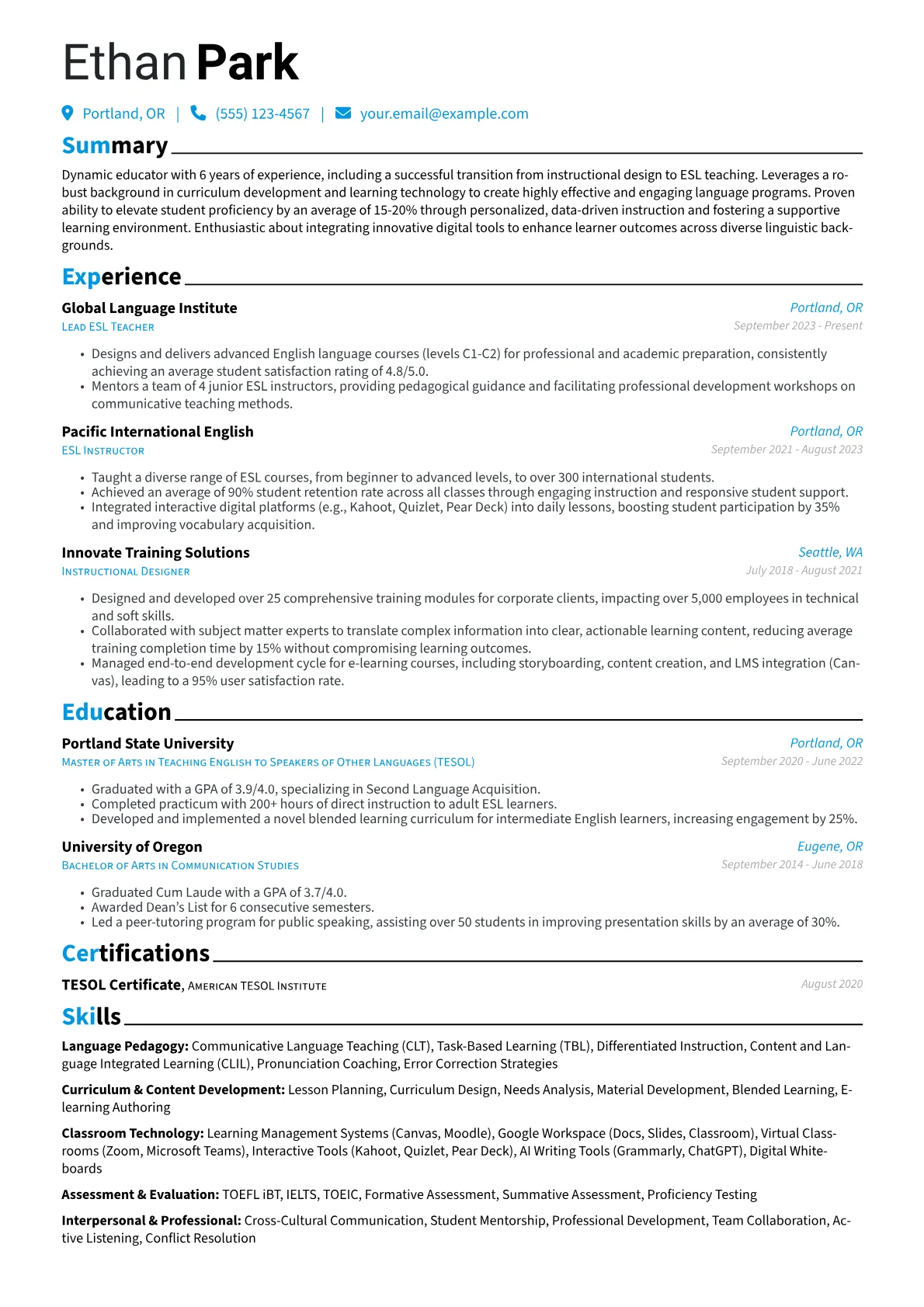 Career changer version - Page 1