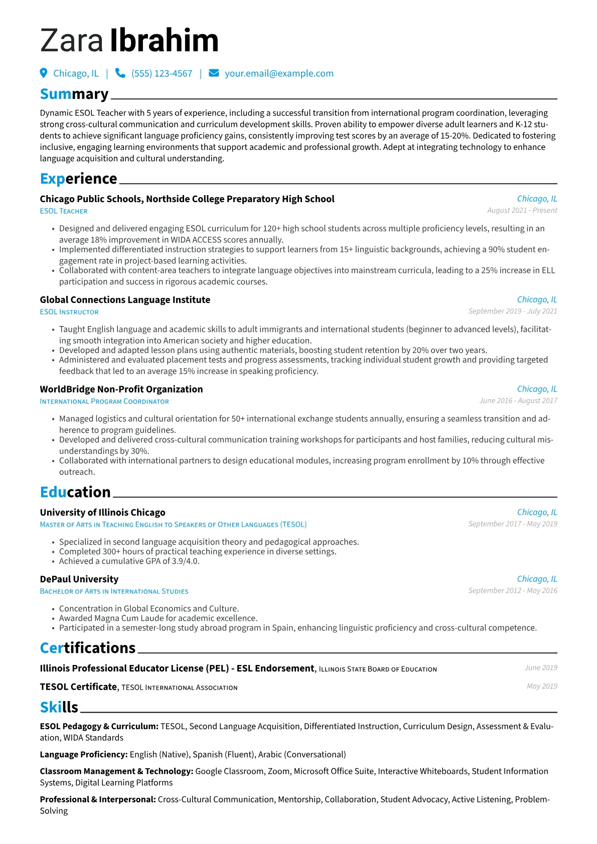 Career changer version - Page 1