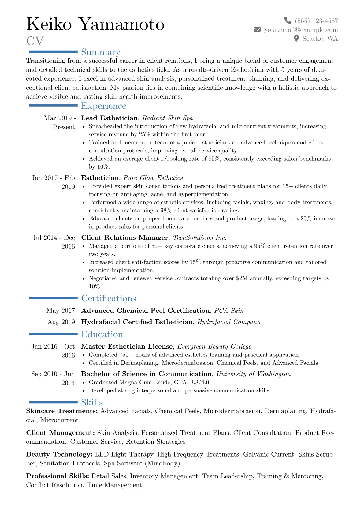 Career changer version - Page 1