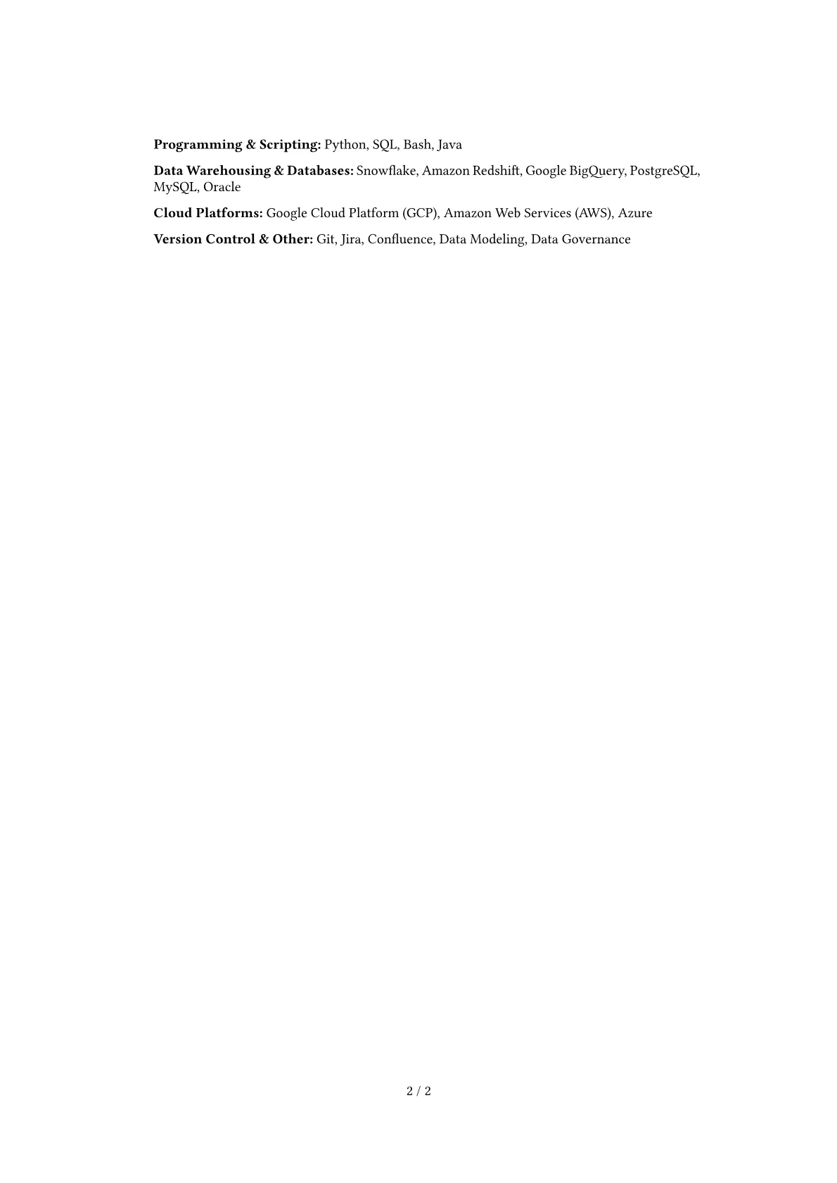 Career changer version - Page 2