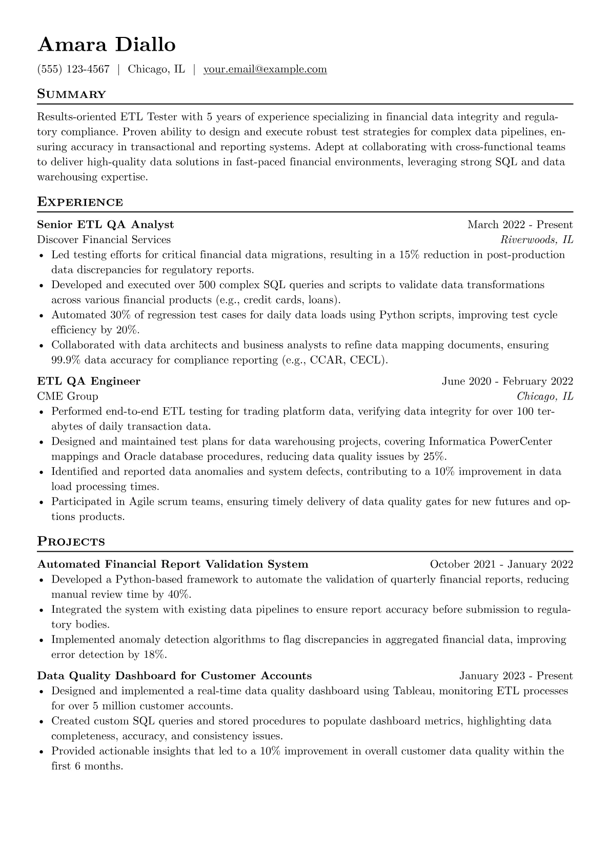 Financial Services Focus version - Page 1