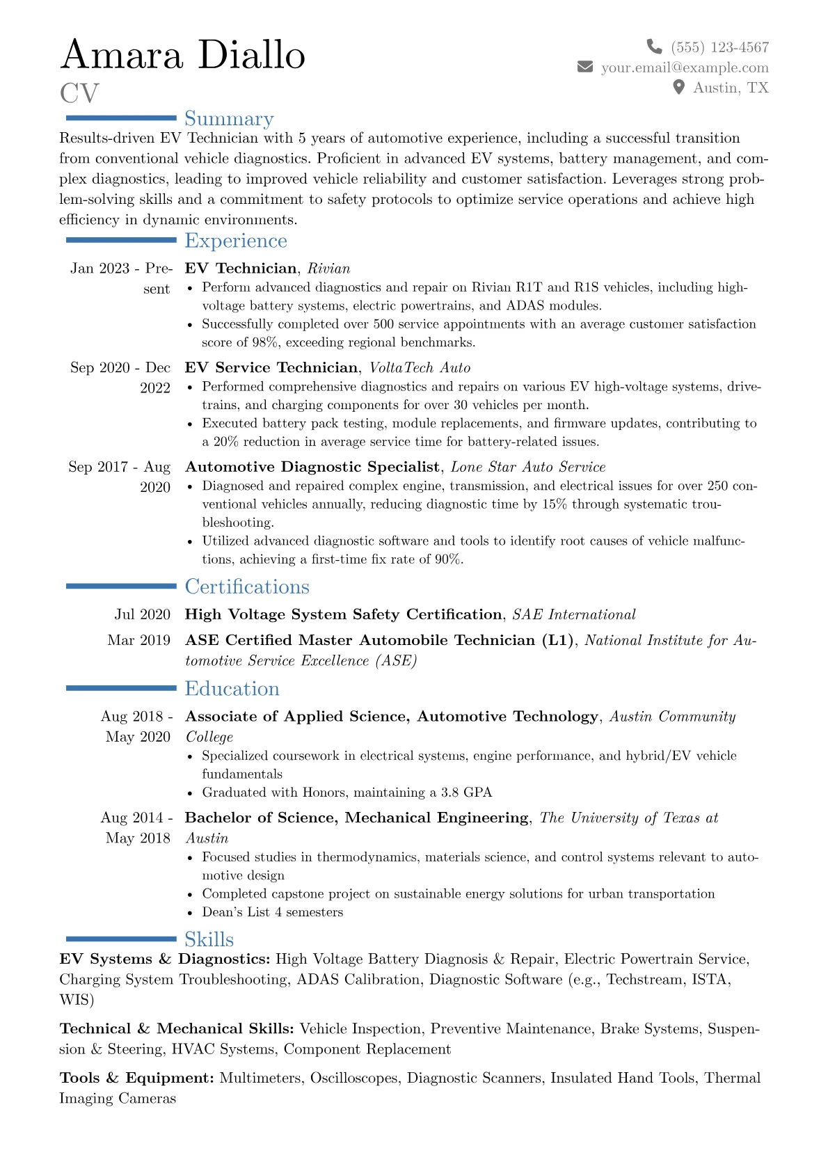 Career changer version - Page 1